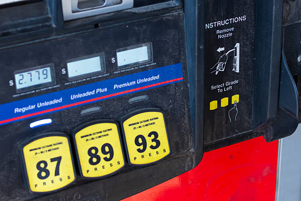 istock Gas grade selections up close 2207022345
