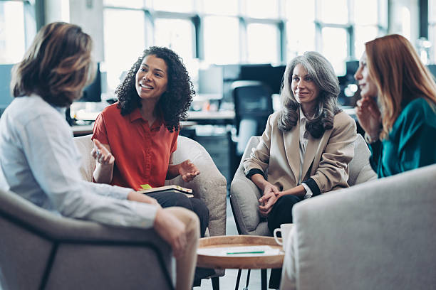 istock Small business team having a meeting 2207025550