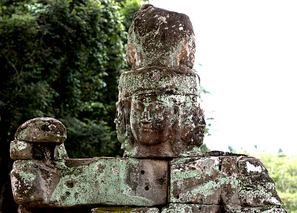 istock four faced bust at the beginning of the bridge 2207027982
