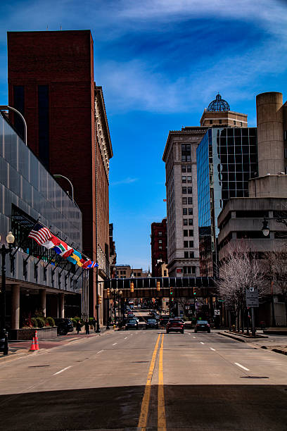 istock Pearl Street in Grand Rapids, MI 2207033992