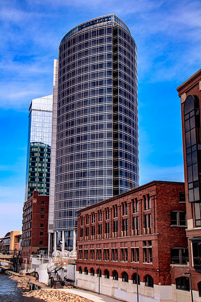 istock Riverwalk Promenade in Grand Rapids, MI 2207033994