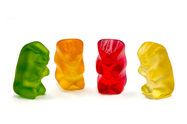 istock Set of jelly gummy bears 2207046331