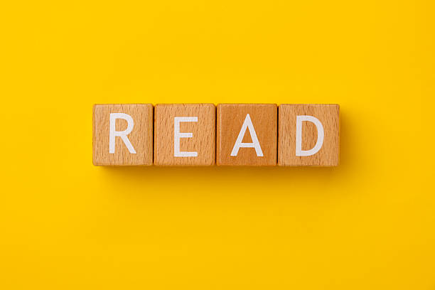 istock Block Words with Read on a Yellow Background 2207064481
