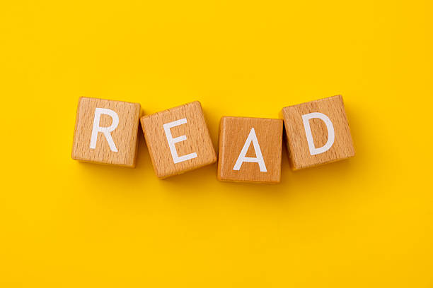 istock Block Words with Read on a Yellow Background 2207064483