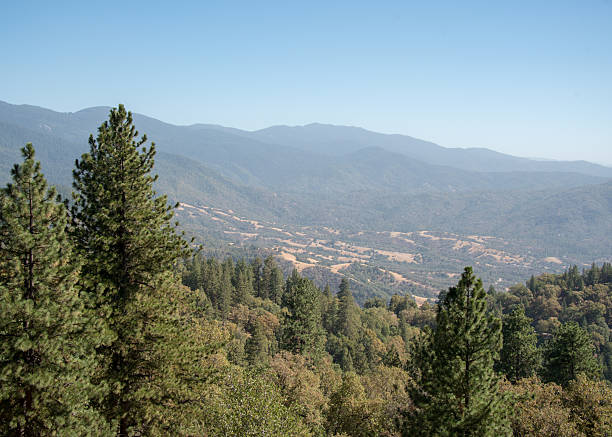 Scenery around the Sequoia National Forest in California