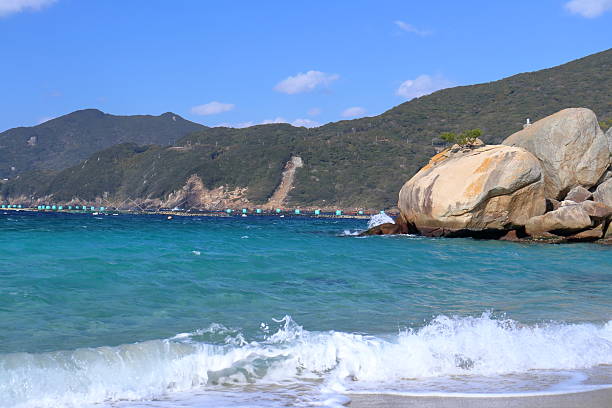 istock Shirahama  on Kashiwajima, Crashing waves (Otsuki Town, Kochi Prefecture) 2207076402