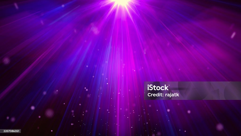 Puple Light Rays Radiant Purple And Blue Light Rays Radiating From A Central Point Stock ...