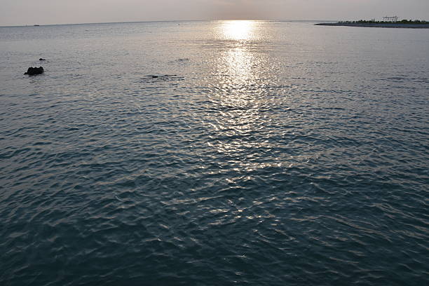 Sunset at Jepara Beach Indonesia
