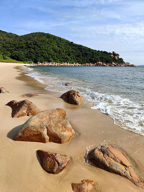 istock Sham Wan beach, Lamma Island, Hong Kong 2207116390