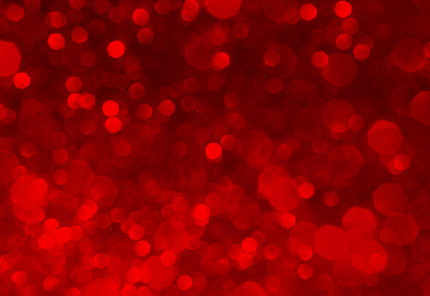 istock Background bokeh red abstract pattern design glitter celebration night fantasy bubble decoration bright glowing festive holidays backdrop , glimmer effect glamour magic heaven glowing Fantasy. 2207120155