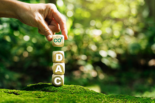 istock Carbon capture and climate tech concept. Direct Air Capture (DAC). 2207120577