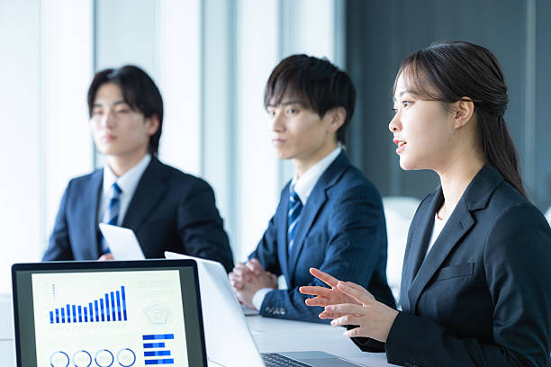 istock young businessmen having a meeting 2207122085