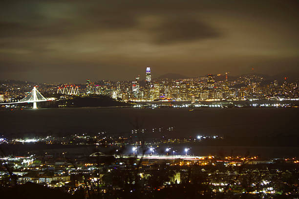 istock San Francisco City Skyline at Night as seen from Berkeley Hills 2207123157