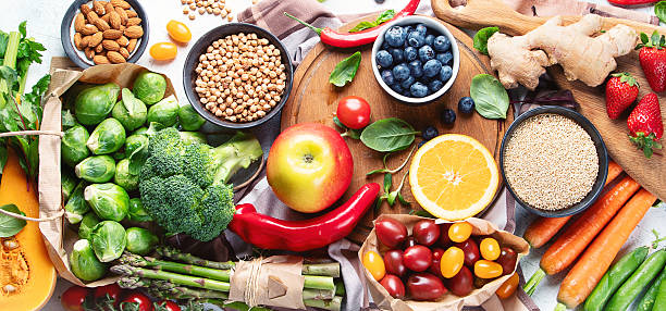 istock Healthy vegan food concept. 2207124403