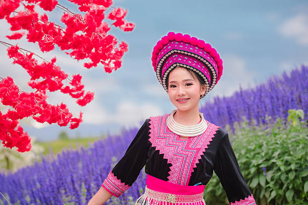 LUANNAN COUNTY - MARCH 7: traditional Chinese style yangko dance performances in the square, on march 7, 2015, Luannan County, Hebei province, China