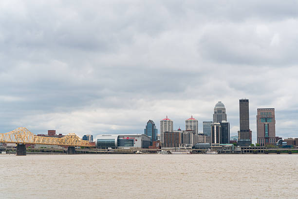 istock Louisville Kentucky Skyline on a Cloudy Day 2207129647