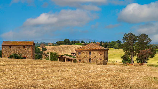 istock Farm in spring in Umbria 2207130988