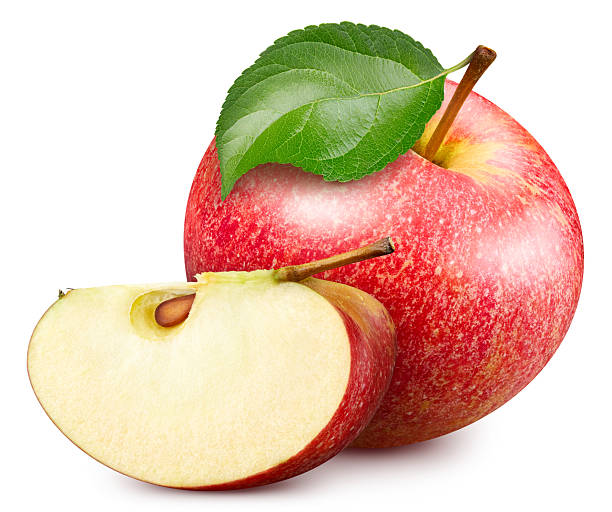 istock Red apple isolated on white background 2207131605