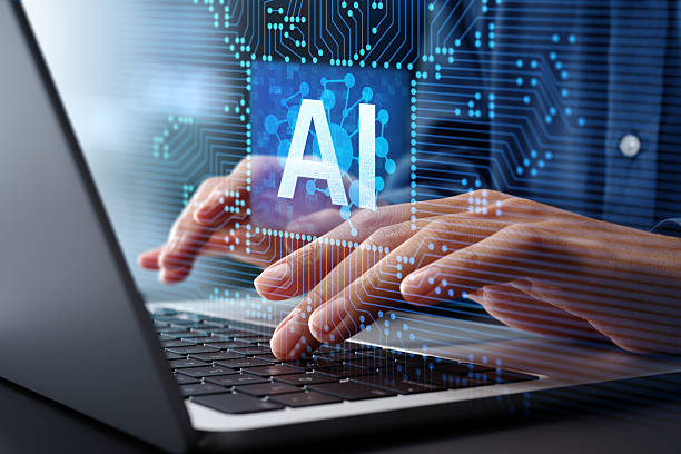 istock Edge AI and artificial intelligence chips. AI icon and electric circuit. 2207142100
