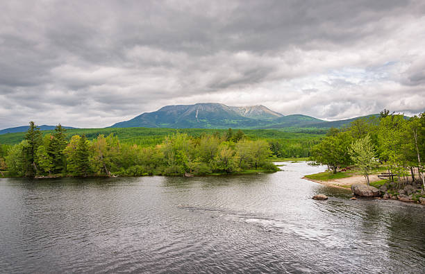 istock River Overlook at Maine North Woods 2207142329