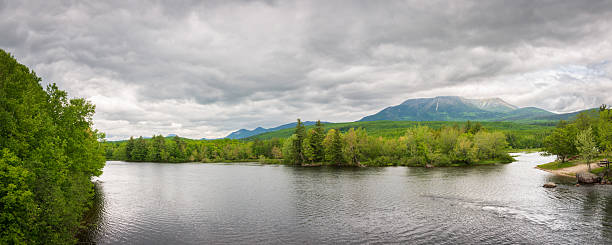 istock River Overlook at Maine North Woods 2207143422