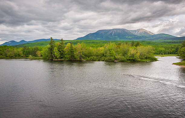 istock River Overlook at Maine North Woods 2207143957