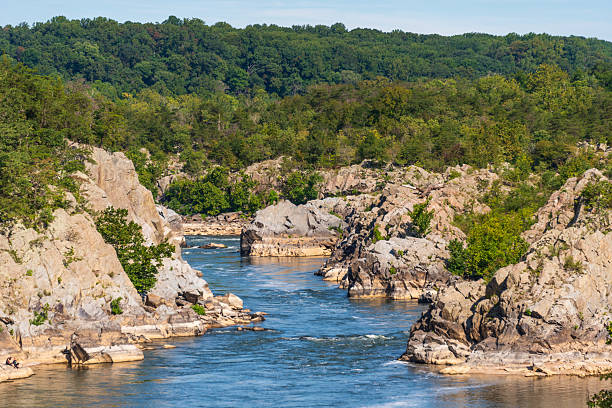 Great Falls Park along the Potomac River