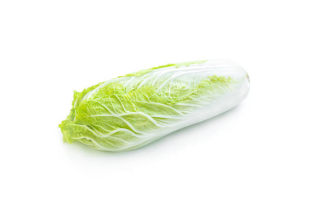 istock Fresh chinese cabbage isolated on white background, Green chinese cabbage 2207151892