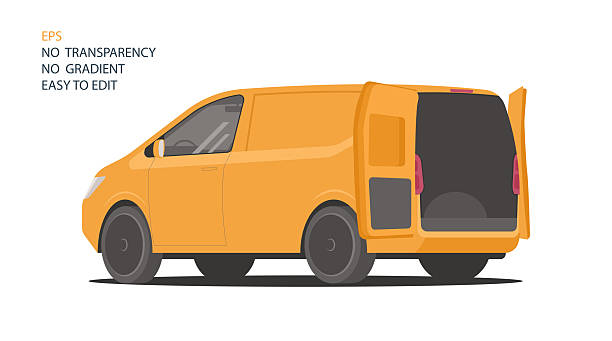 Van Rear Vector 30+ Back Of Van Interior Stock Illustrations, Royalty-Free Vector ...