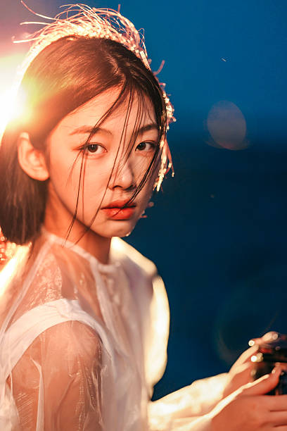 Literary mood style Asian women