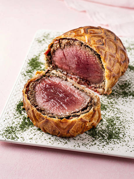 istock Beef Wellington - beef tenderloin festive dish. Meat 2207163444