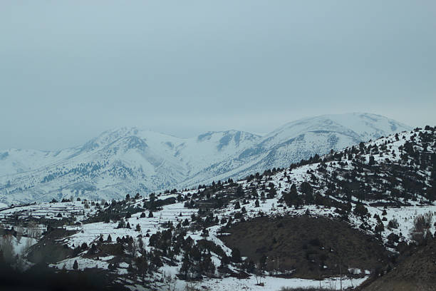 snowy hills in Sivas