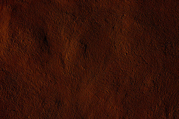 istock Dark Earthy Brown Texture Wall Background With Natural and Artistic Surface Patterns 2207165580