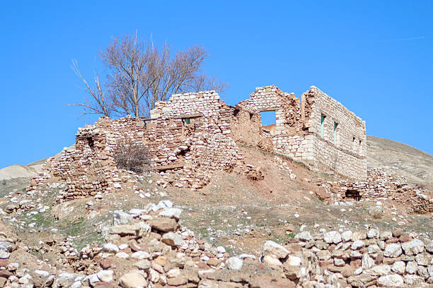 ruin in old village at Sivas
