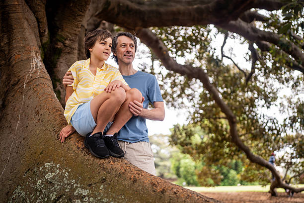 istock Father and Son Bonding in the Park 2207167340