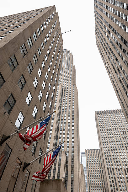 istock American Flags on Skyscrapers in NYC 2207170212