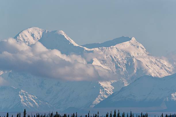 istock Snow-capped mountain in Alaska 2207172980