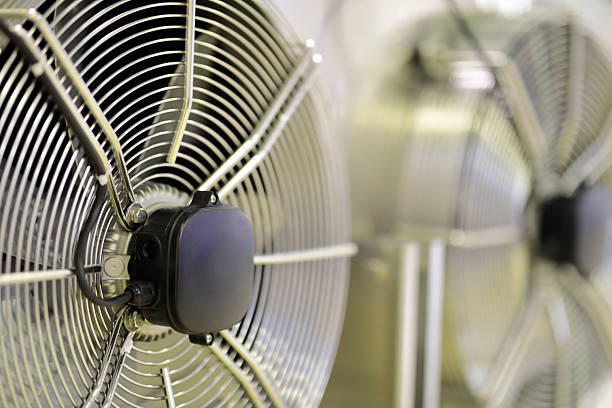 istock condenser section with fans of HVAC system 2207176927