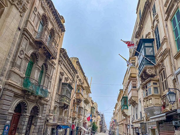 istock Historic street in Valletta, Malta 2207177120