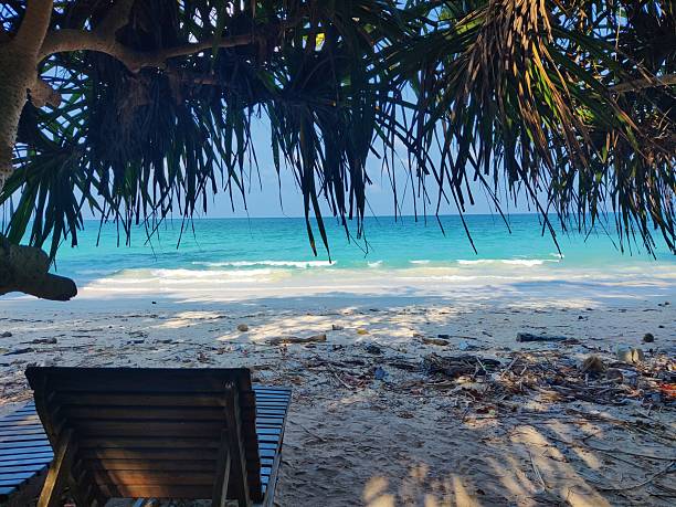 istock Pristine blue waters. Beach shot 4k HD stock photo 2207184431