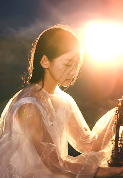 Literary mood style Asian women
