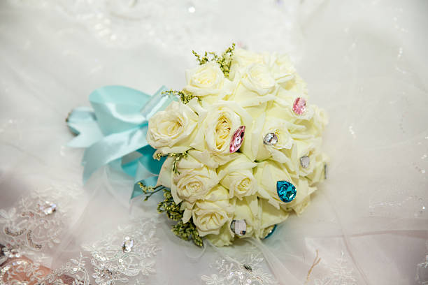 Bride with Orchids