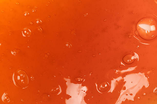 istock Red slime toy isolated background. 2207202619