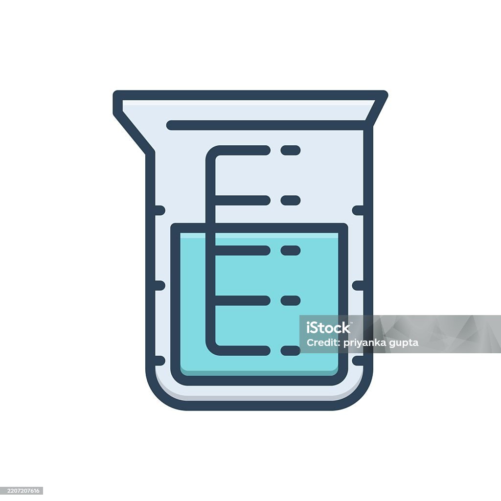 Lab Beaker Graphics Beaker Laboratory Stock Illustration - Download Image Now - Beaker ...