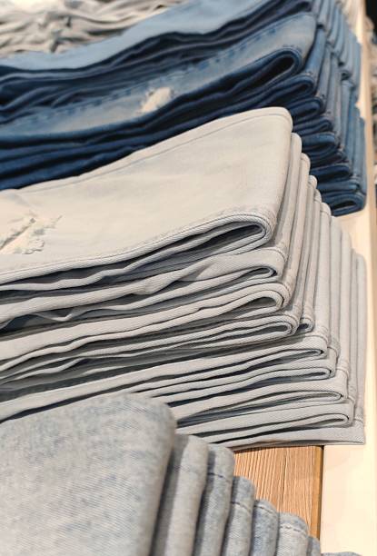istock A row of jeans 2207210491