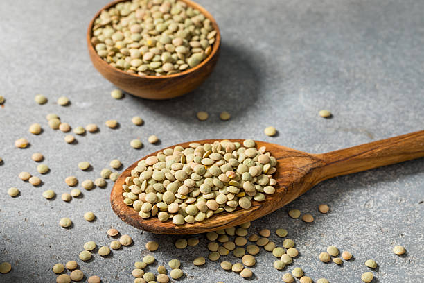 istock Dry Raw Organic Green Lentils 2207218743