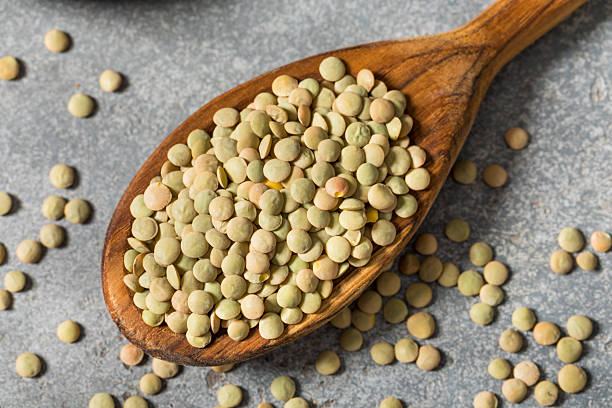 istock Dry Raw Organic Green Lentils 2207218784