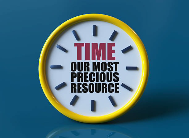 istock Time Our Most Precious Resource Clock Shows Value of Life 2207230716