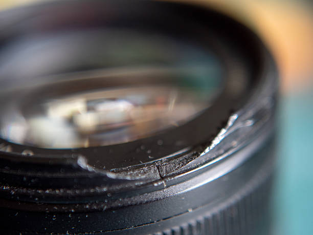 istock Break at the professional photo optics. An insurance case. 2207249748