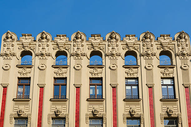 istock Art Nouveau Facade in Riga, Latvia 2207266958
